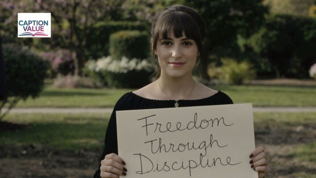 Chastity Captions About Freedom Through Discipline