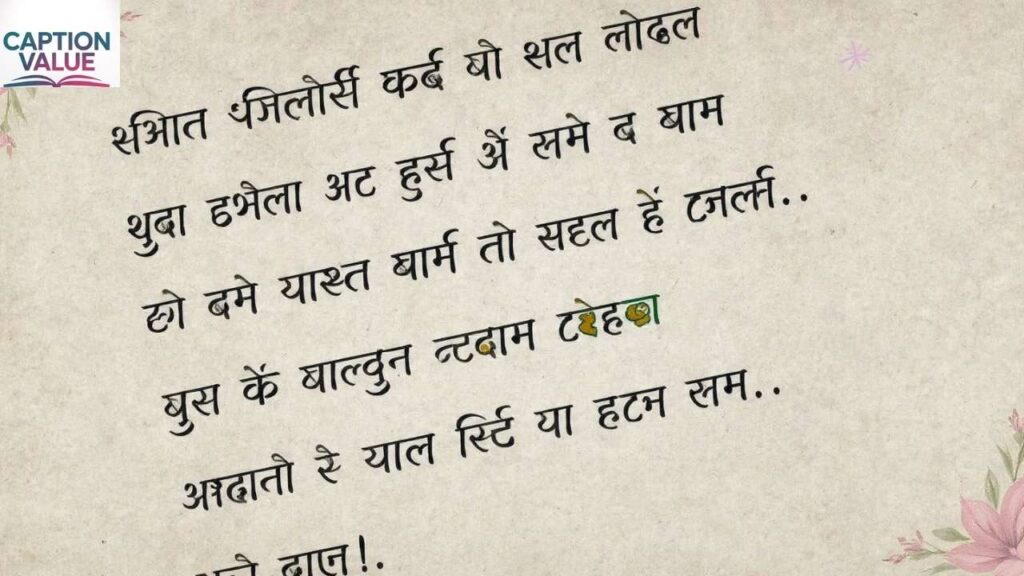 Marathi Love Quotes & Captions