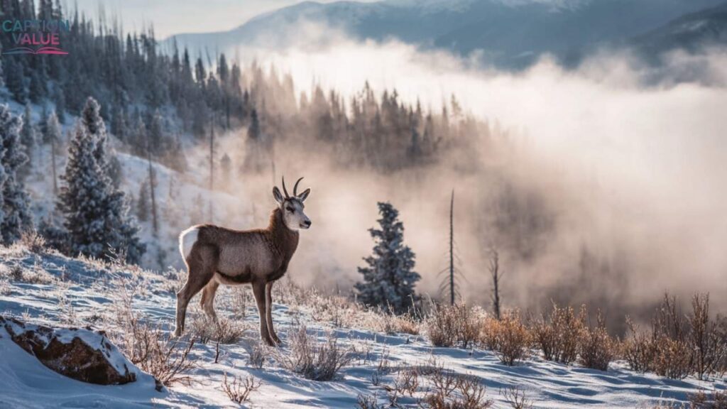 Captions for Mountain Wildlife Photography